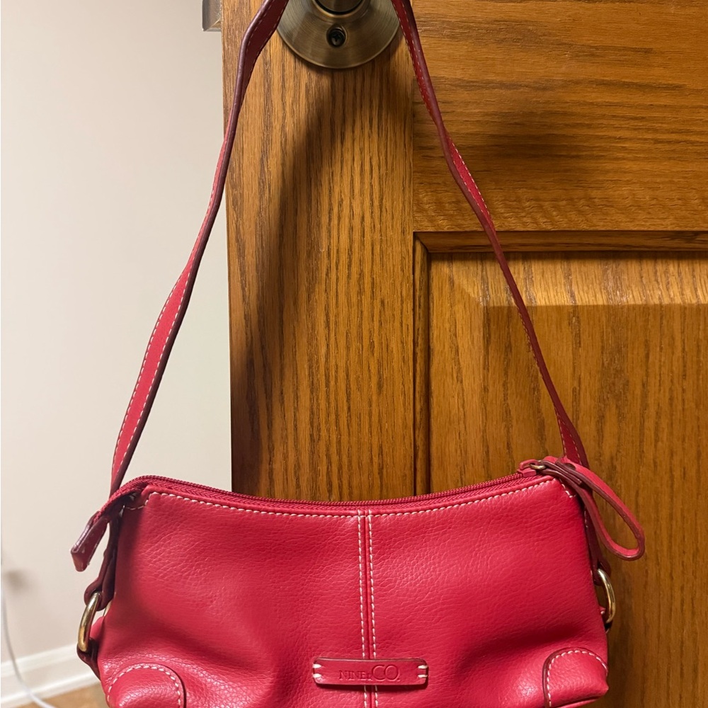 Nine & Co. Vibrant Pink Shoulder Bag
